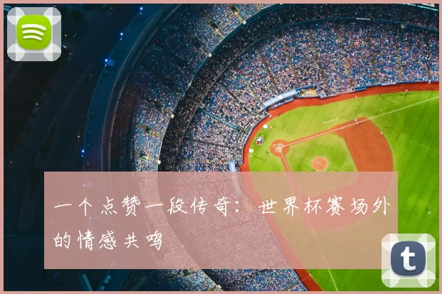 一个点赞一段传奇：世界杯赛场外的情感共鸣